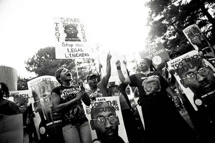 Protest execution Troy Davis