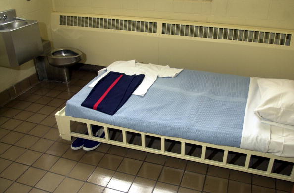 Billy Slagle died in a holding cell, like the one in the Southern Ohio Correctional Facility featured here, three days before the state of Ohio was to execute him (Photo Credit: Mike Simons/Getty Images).
