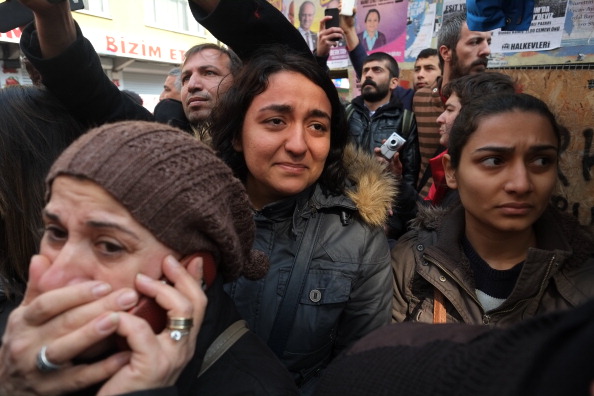 Berkin Elvan funeral attracted large crowds to mourn the death of the 15-year-old, who was hit by a teargas shell when he went to buy bread for breakfast during the Gezi Park protests in June 2013 (Photo Credit: Burak Kara/Getty Images).