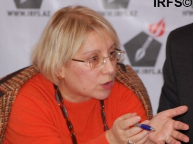 Leila Yunus, director of the Institute for Peace and Democracy