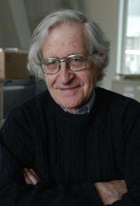 Professor Noam Chomsky (photo: Donna Coveney)