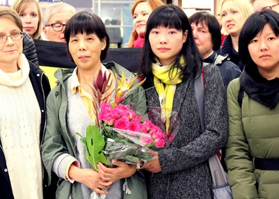 Chen Zhenping (left). © Amnesty International 