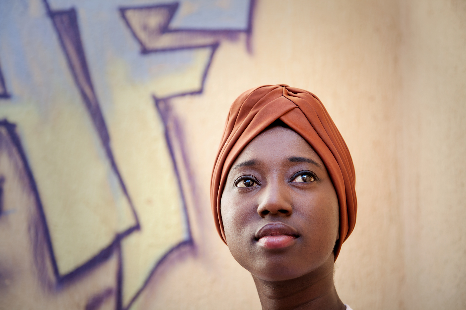 Malika 'La Slammeuse' photographed by Leila Alaoui in Ouagadougou, Burkina Faso, on 13 January 2016, as part of the My Body My Rights campaign.
