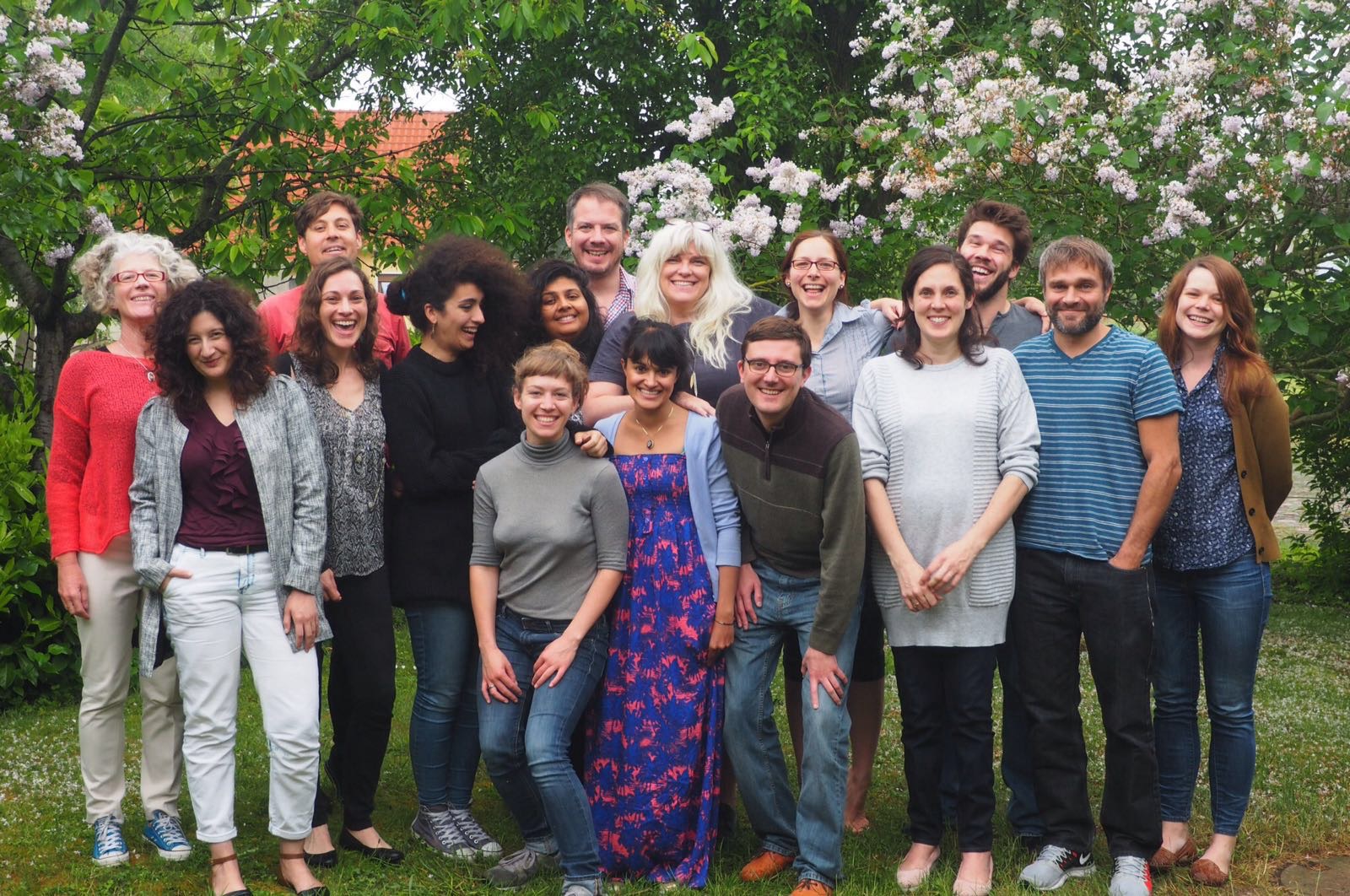 The DatNav team at the writing sprint in Berlin, May 2016.